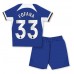 Tanie Strój piłkarski Chelsea Wesley Fofana #33 Koszulka Podstawowej dla dziecięce 2023-24 Krótkie Rękawy (+ szorty)